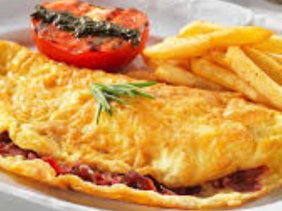Pastırmalı Kaşarlı Omlet