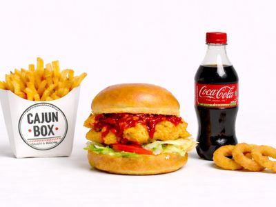 Mexica Cajun Burger Menü