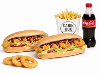 2'li BBQ Cajun Sandviç Menü