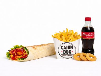 Mexica Cajun Wrap Menü