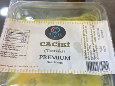 Caciki (200 gr.)