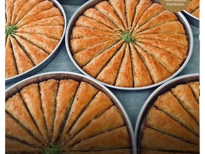 Havuç Dilim Baklava (1 kg.)