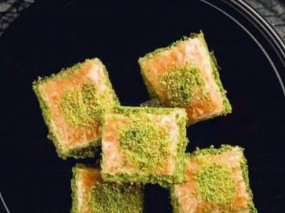 Fıstıklı Kuru Baklava (3 Dilim)
