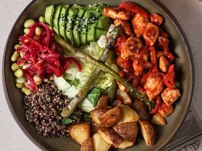 Tatlı Ekşi Soslu Bowl