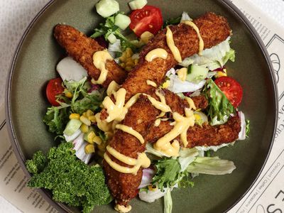 Çıtır Tavuk Salata