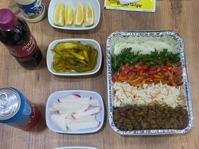 et tantuni pilav ile 1 porsyon