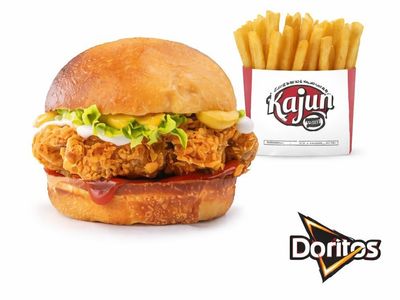 Flamin Hot Burger