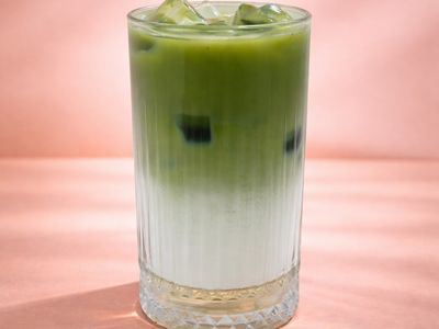 Iced Vanilla Matcha Latte