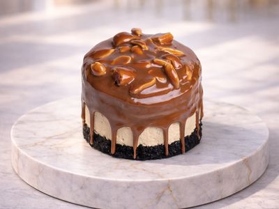 Yer Fıstıklı Çikolatalı Pasta