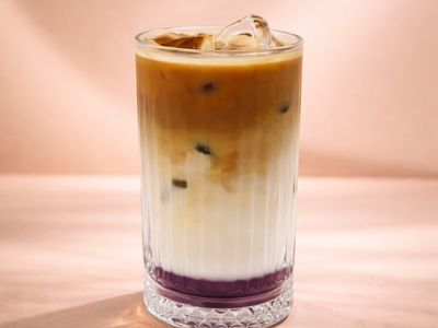 Iced Lavender Latte