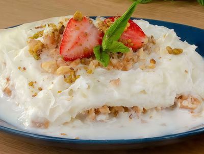 Cevizli Çilekli Güllaç (500 gr.)