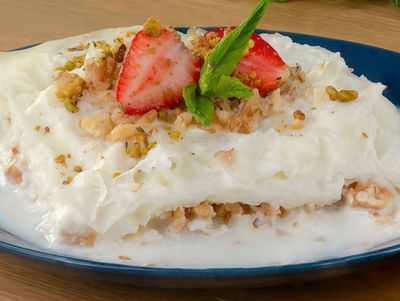 Cevizli Çilekli Güllaç (1 kg.)