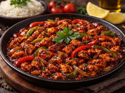 Double Mangal Soslu Tavuk