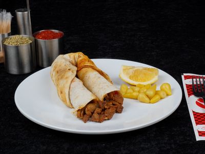 Acı Soslu Et Tantuni Dürüm (1 Kişilik)