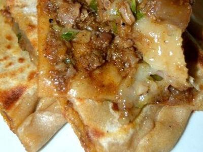Chicken Cheese Paratha