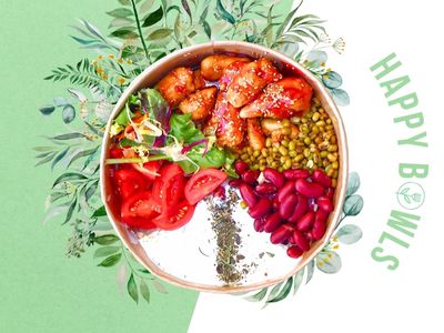 Sweet Chilli Soslu Tavuk Bowls