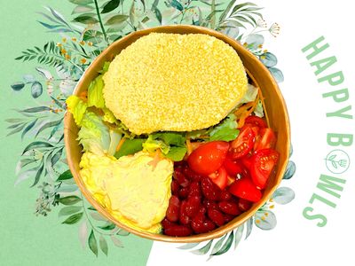 Vegan Schnitzel Bowl