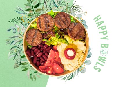 Vegan Izgara Köfteli Bowl