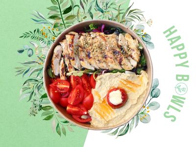 Dağ Kekikli Izgara Tavuk Bowl (150 gr.)