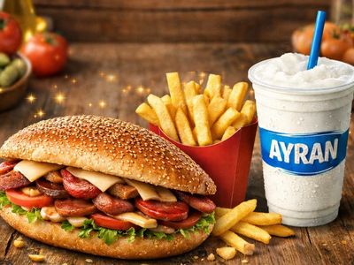 KUMRU+PATATES+AYRAN 3'LÜSÜ