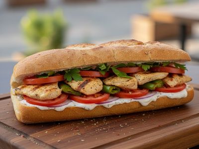 Yarım Ekmek Arası Tavuk Pirzola