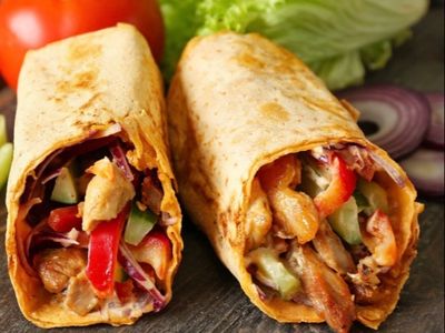 Acılı Tavuk Dürüm (130 gr.)