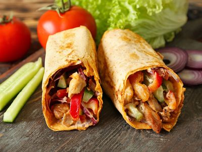 Patatesli Izgara Tavuk Dürüm (130 gr.)