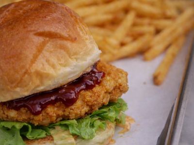 BBQ Chicken Burger