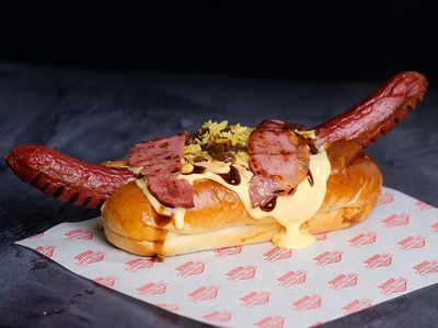 Texas Smoke Hot Dog