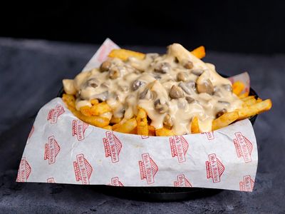 Mushroom Soslu Patates Kızartması