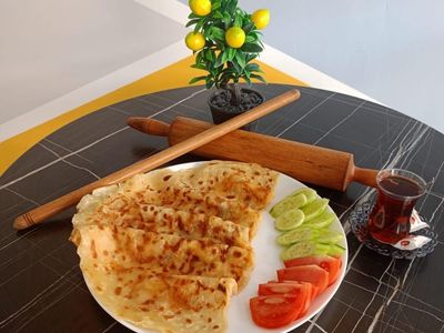 Ispanaklı Kaşarlı Gözleme