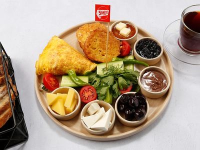 Evdeki Kahvaltı Tabağı