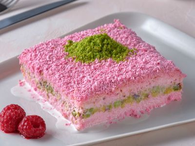 Frambuazlı Soğuk Kadayıf (1 Porsiyon)