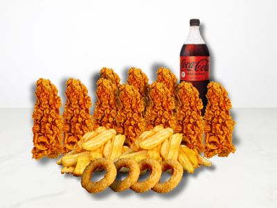 8 li Çıtır Tavuk Tenders Menü (İçecekli)