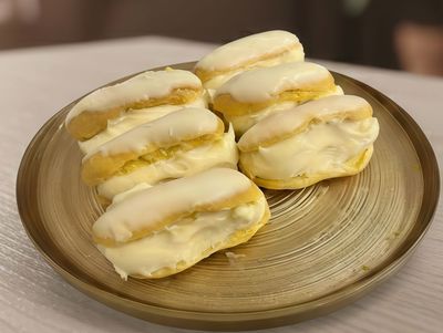 Beyaz Madlen Çikolatalı Ekler (500 gr.)