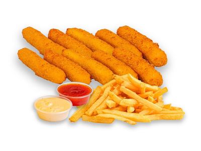 Mozzarella Sticks (10 Adet)