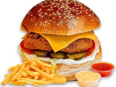 Creamy Garlic Burger