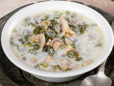 Mantarlı Pazı Çorbası