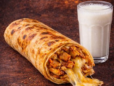 Kaşarlı Dürüm & Ayran