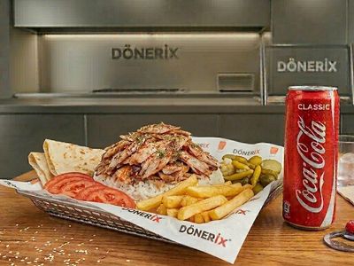Pilav Üstü Döner & Kola