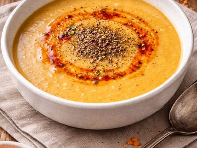 Süzme Mercimek Çorbası