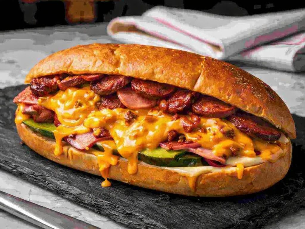 Mega İzmir Kumru Cheddar Soslu