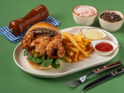 Çıtır Tavuk Burger