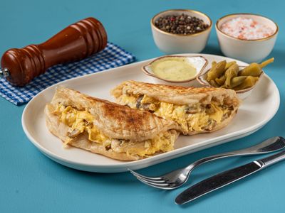 Mantarlı Yumurtalı Tost
