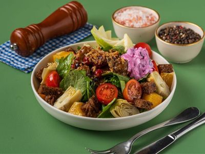 Humuslu Köfte Bowl