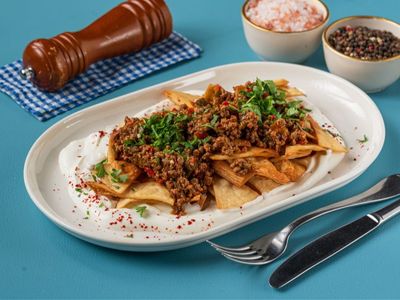 Kıymalı  Nanchos Cips