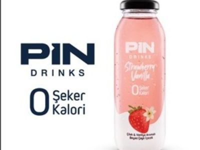 Pin Çilek Vanilya Aromalı  (25 cl.)