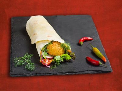 Orjinal Humus Dolgulu Falafel Dürüm (4 adet)