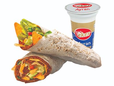 Doritoslu Orjinal Çiğ Köfte Dürüm Menü