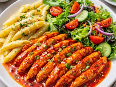 Acı Soslu Tavuk